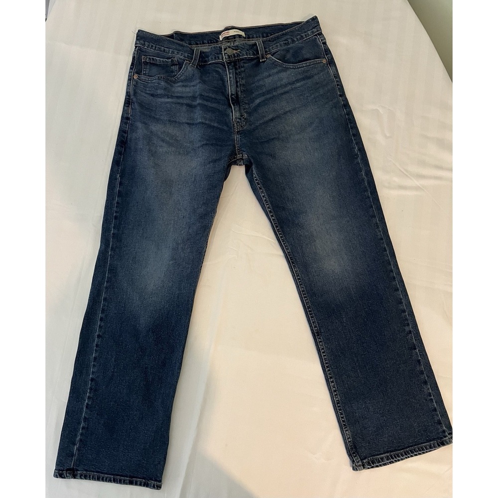Signature by Levi Strauss Blue Relaxed Fit Dark Wash Jeans Size 36x30 Mens